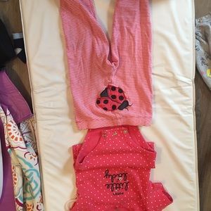 Carters matching set! Lady bug!